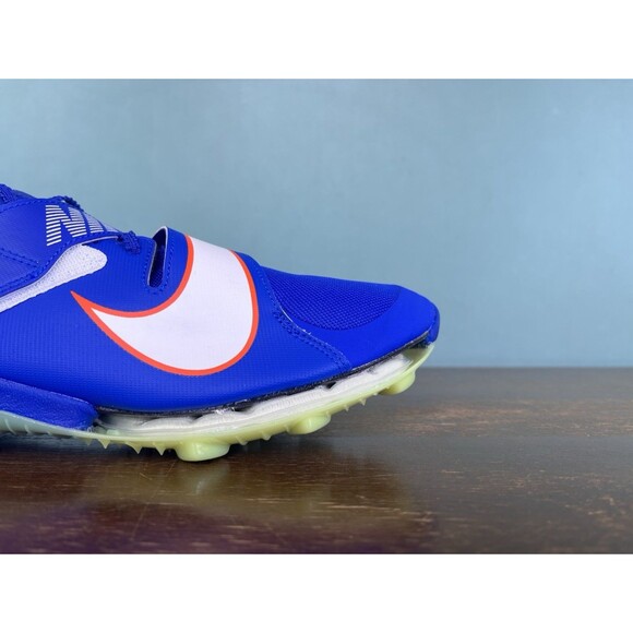 Nike Air Zoom Long Jump Elite Blue Track Spikes Men's Size 9.5 CT0079-400 - Picture 6 of 13
